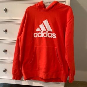 Adidas orange hoodie